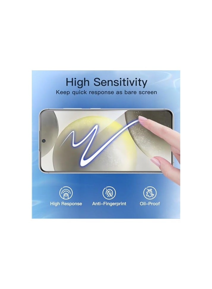 JETech Privacy Screen Protector for Samsung Galaxy S24+ / S24 Plus 5G 6.7-Inch, Anti-Spy Tempered Glass Film, Fingerprint ID Compatible, 2-Pack - Image 2