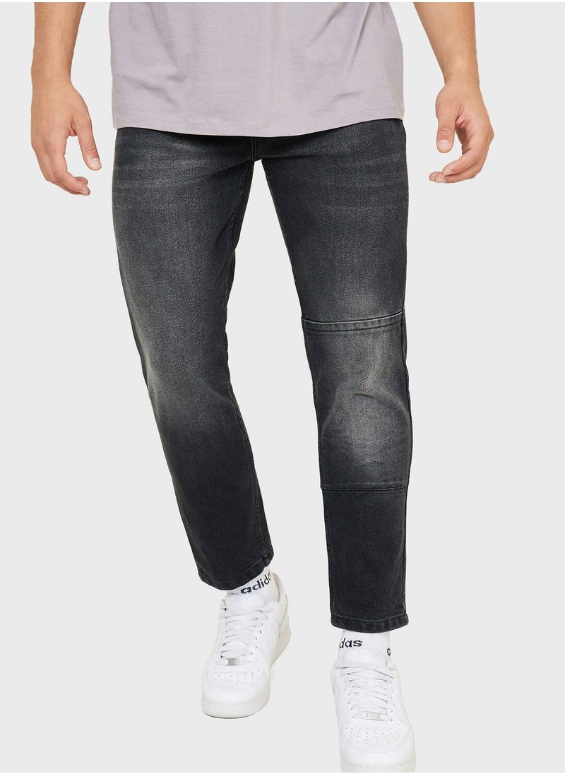 Styli - Light Wash Slim Fit Jeans - Image 1