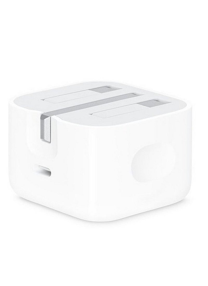 20W USB-C Fast Charger with Cable for iPhone 12, 12 Pro Max & 12 Mini | High-Speed Power Adapter with USB-C to Lightning Charging Cable | Safe, Reliable & Compact iPhone Charging Solution
