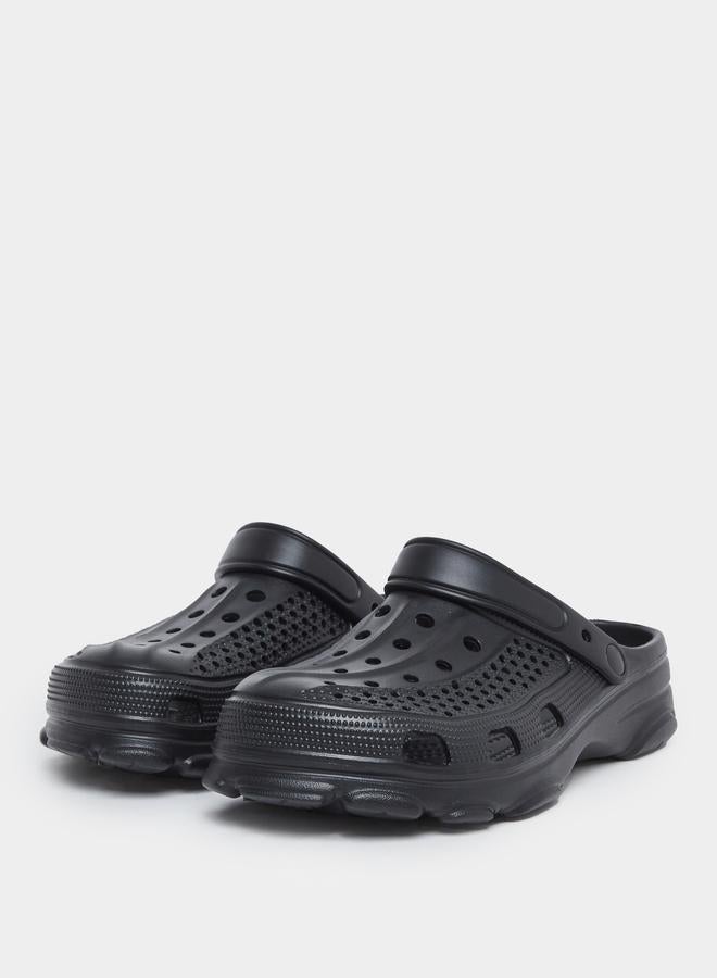 Take Two Styli Solid Ankle Strap Clogs - Image 3