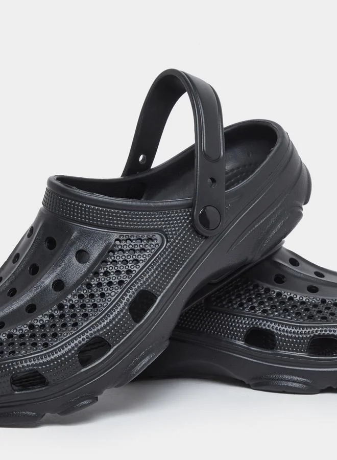 Take Two Solid Ankle Strap Clogs