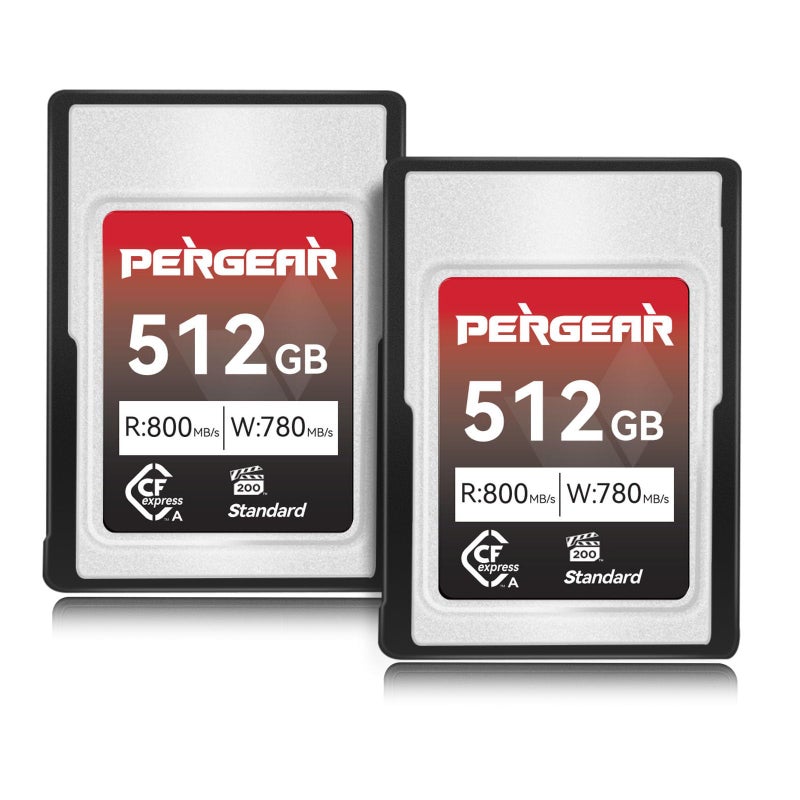 Pergear 512GB CFexpress Type A Memory Card VPG200 Up to 800MBs Read Speed 780MBs Write Speed for 4K 120P8K 30P Recording 2Pack - Image 2