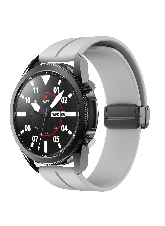 22MM Straps Compatible with Huawei Watch GT5(46MM)/GT4(46MM)/GT3(46MM)/GT3 Pro(46MM)/GT2(46MM)/GT2e(46MM)/GT/GT Runner,Huawei Watch 4/4 Pro/3/3 Pro,Honor Watch 4 Pro/GS3/Magic Watch 2,Soft Silicone - Image 1