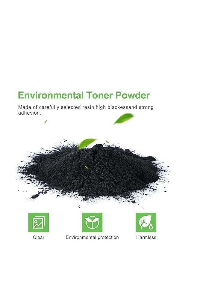 Office Maker - 17A CF217A Laserjet Toner Cartridge for HP Printer Black - Image 1