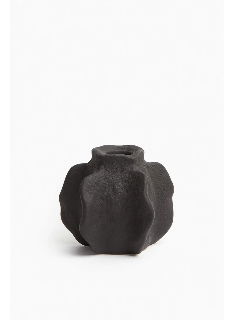 اتش اند ام Small stoneware candlestick