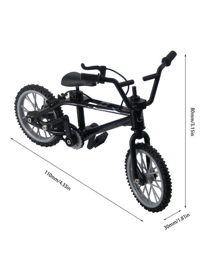 NIBEMINENT Mini BMX Mountain Bicycle Model Black  - Image 5