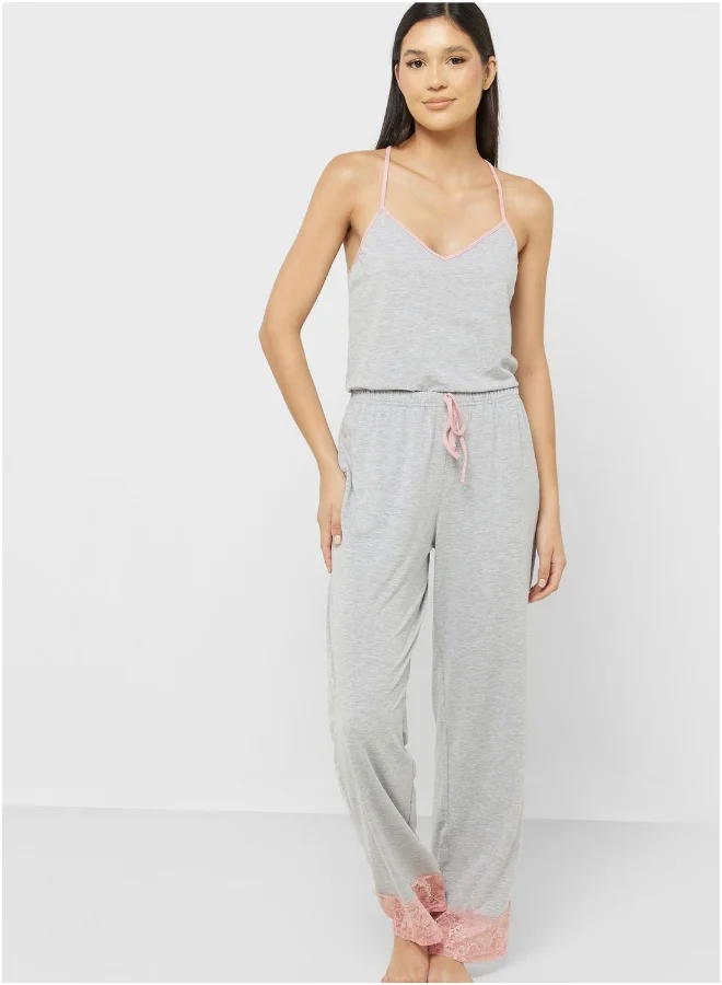 Isla & Evie High Waist lace Pants