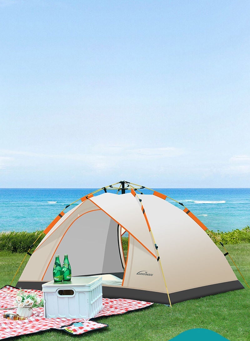 Whotman Premium Outdoor Camping Tent - Waterproof, Windproof, Large Family Tent with Enhanced Ventilation & Insect Protection, Easy Setup - Image 2