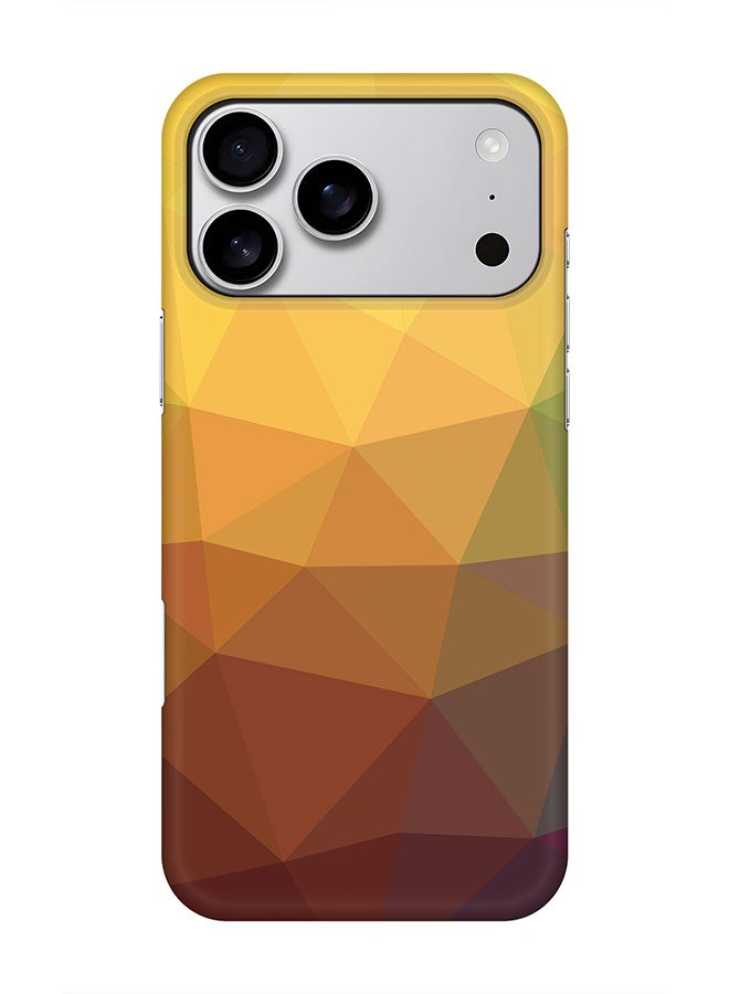 For iPhone 17 Pro Max,Case, [Compatible with MagSafe] Magnetic cover Slim fit Protection Matte, - Golden Nugget