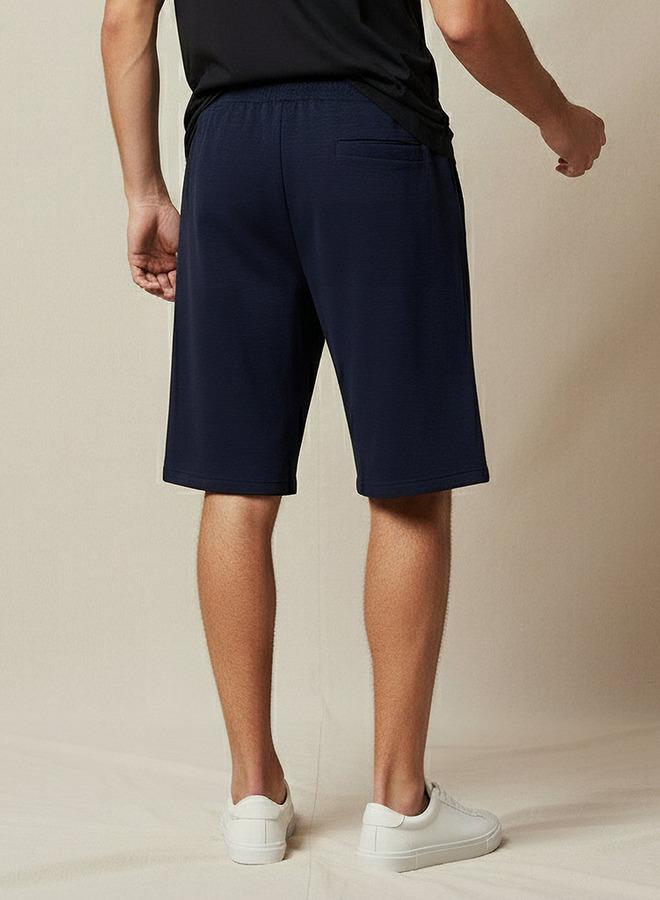 كابا شورت كابا غير قابل للتمدد بقصة عادية مع جيوب - Image 3