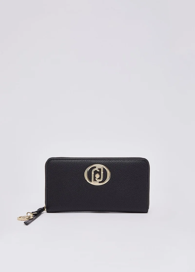 ليو جو Large Wallet with Logo