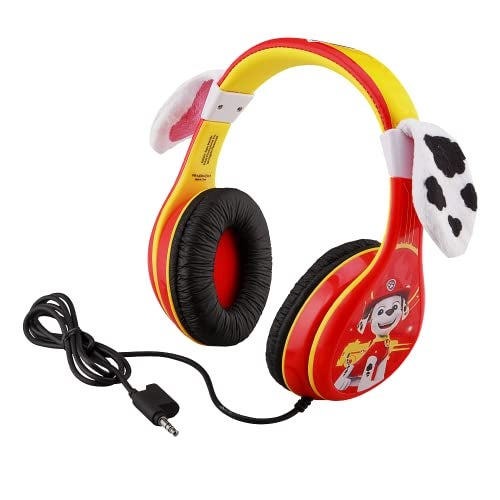 eKids Paw Patrol Marshall Kids Headphones, Wired Headphones Compatiable with 3.5mm Jack, Children's Earphones for School, Home, or Travel - Image 3