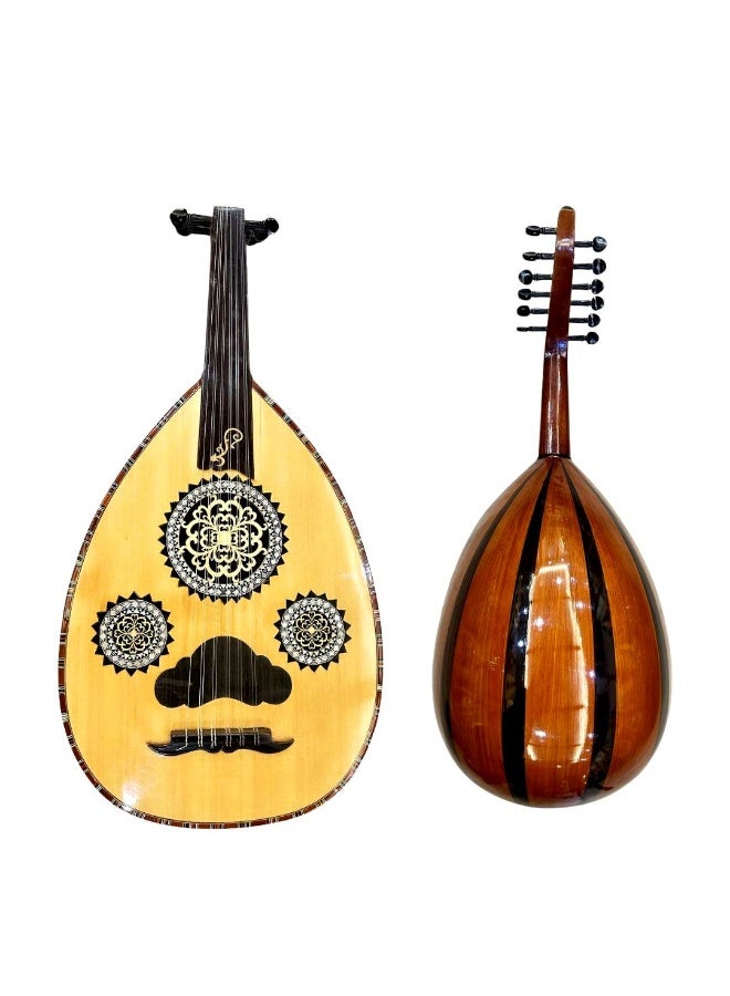 Al-Karz Music Luxury Oud Musky Face Sprayed Beechwood Back Ebony Pegs 