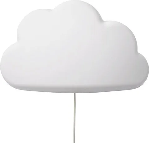 Ikea LED Cloud Shaped Children's Room Lamp Meridyendukkan 1.6 W White