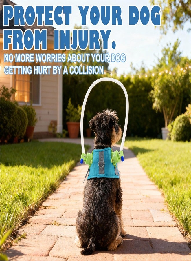 LetPetRun Blind Dog Halo Harness, Adjustable Protective Safety Ring,Navigation Aid for Visually Impaired Pets (XS for 15-19In) - Image 5