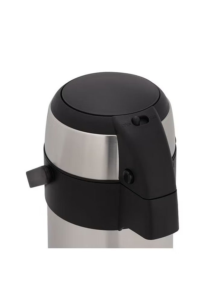 DELCASA DELCASA Double Wall Stainless Steel Airpot Flask 3000ml DC2354 - Image 2