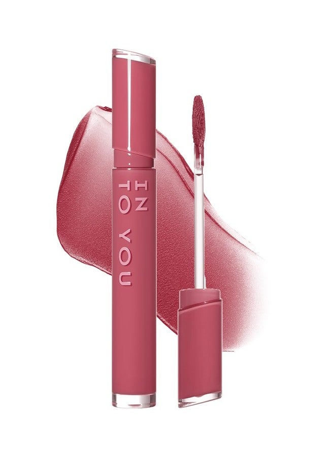 INTO YOU Velvet Matte Liquid Lipstick, Long-lasting Transfer-proof Lip Velvet Stain, Non-Sticky Waterproof Lip Tint, Smooth Silky Smudge-proof Lip Gloss, Full Coverage, for Women Makeup, VT04 - Image 1