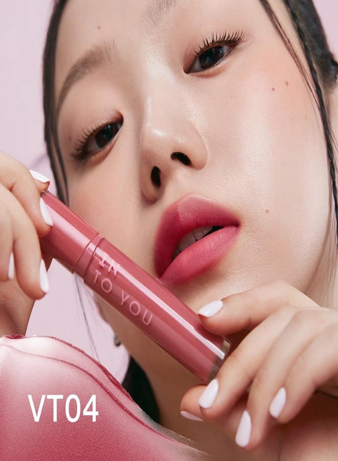 INTO YOU Velvet Matte Liquid Lipstick, Long-lasting Transfer-proof Lip Velvet Stain, Non-Sticky Waterproof Lip Tint, Smooth Silky Smudge-proof Lip Gloss, Full Coverage, for Women Makeup, VT04 - Image 3