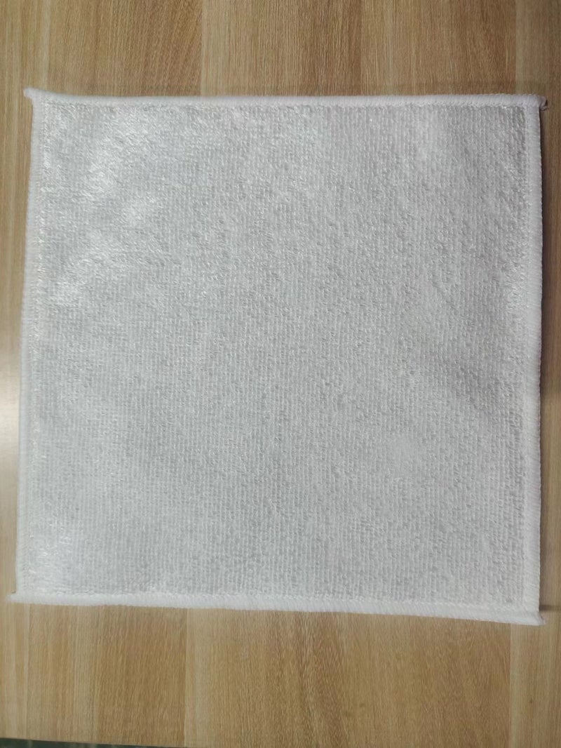 Generic Korean Bamboo Fiber Striped Dishcloth White [27*30]] 