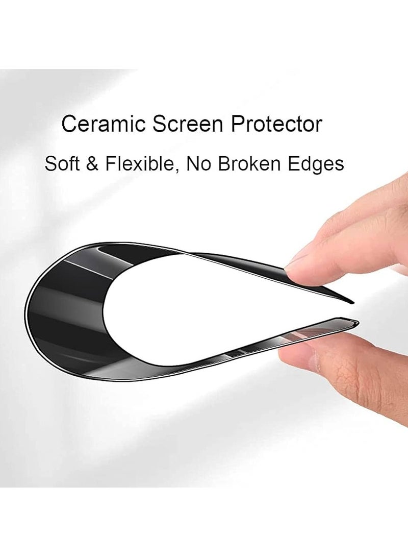Ceramic Film For iPhone 16 Pro Privacy Screen Protector Surface Ceramic film matte Anti Spy (NOT Tempered Glass) for iPhone 16 Pro Black - Image 3