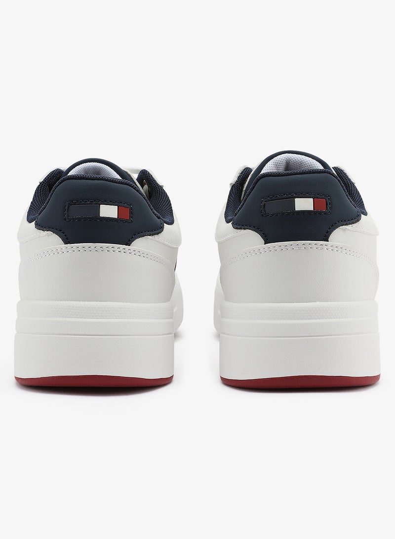 U.S. Polo Assn. Men's White Classic Low-Top Sneakers,Lightweight Shoes Casual for Everyday Style - Image 3