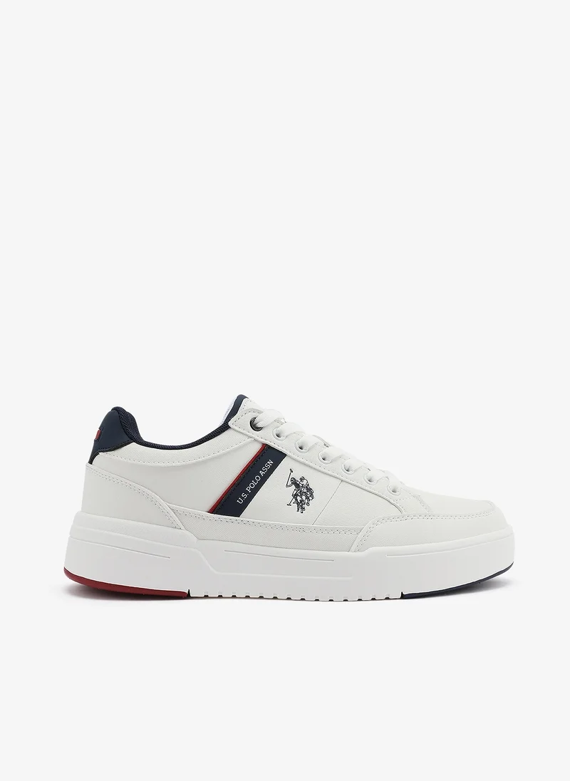 Men's White Classic Low-Top Sneakers,Lightweight Shoes Casual for Everyday Style