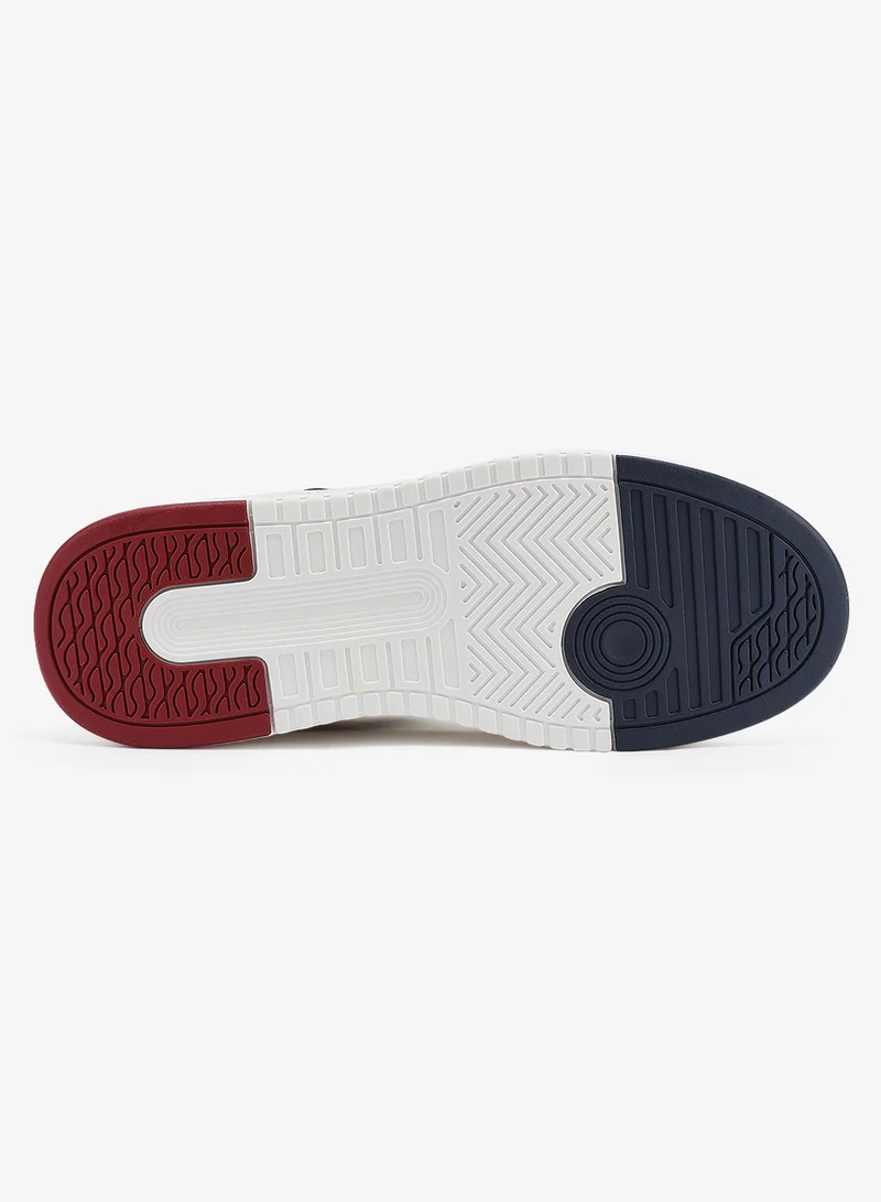 U.S. Polo Assn. white Men's White Classic Low-Top Sneakers,Lightweight Shoes Casual for Everyday Style for Men | Best Price UAE