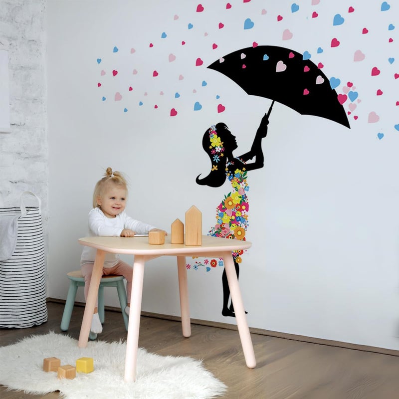 DEKOSH Baby Girl Nursery Decor | Peel & Stick Decorative Wall Decals for Teen Girl Bedroom - Image 5