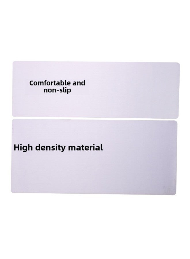 Technology Cloth Diatom Mud Computer Mouse Pad Blank Mouse Pad Thermal Transfer Various Sizes Special-shaped Size Wholesale-Color:White-Pattern:40/90/5mm