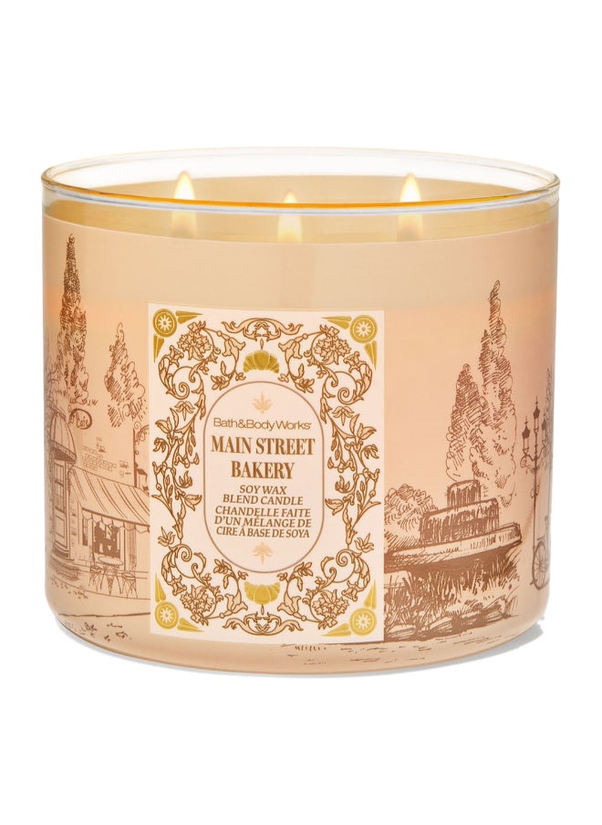 Bath & Body Works Main Street Bakery 3-Wick Candle 