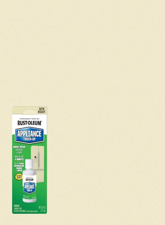 Rust-Oleum 203002 Specialty Appliance Touch Up Paint, 0.6 Oz Bottle, Biscuit, Solvent Like, Liquid, 0.6 Fl Oz (Pack of 1) - Image 4