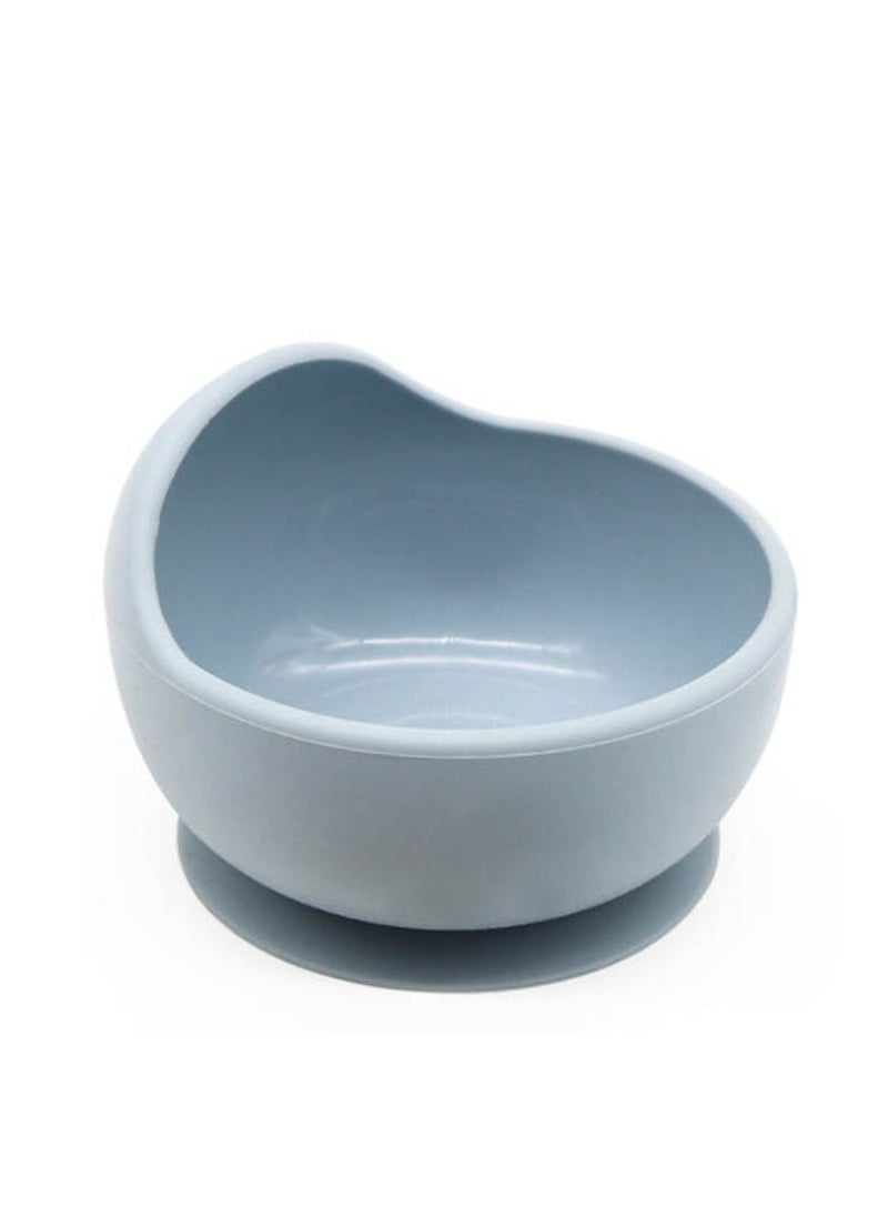 Lion Llama - BPA free silicone Baby Feeding Bowl and Spoon set - Image 1