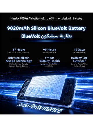 T5 Pro 5G AI Dual SIM Black 8GB 256GB With Exclusive Gifts: TWS Pro, 90W charger, Protective Cover And 24 Months Warranty + 1 Year Screen Replacement - Middle East Version - view 4