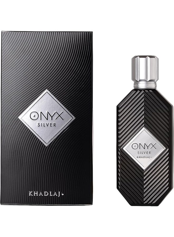 خدلج عطر أونيكس سيلفر أو دو بارفان 100 مل - Image 1