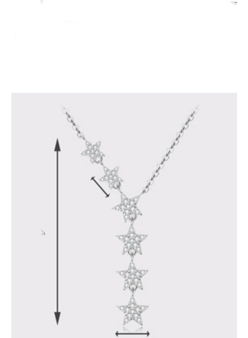 KUYING Premium s925 Silver Collarbone Chain 