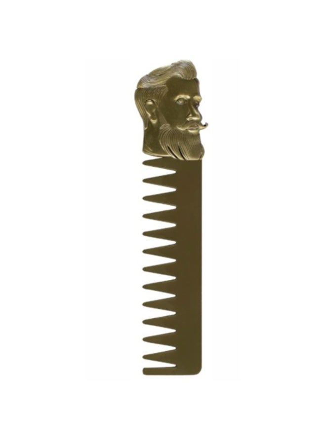 Steinhart Professional Barber Shop Metallic Comb for Detangling 1unit - Image 1