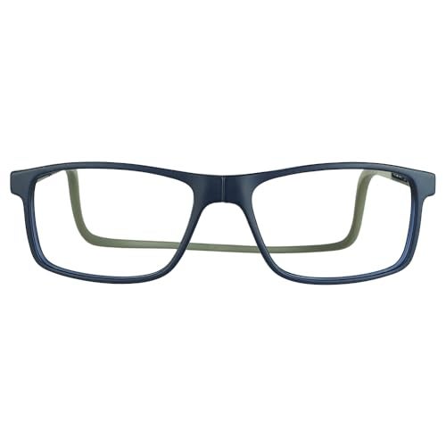 Clic Magnetic Reading Glasses for Men or Women, Soft Foldable Band, Computer Readers, Barat (M-XL, Matte Blue, 1.50 Magnification) - Image 2