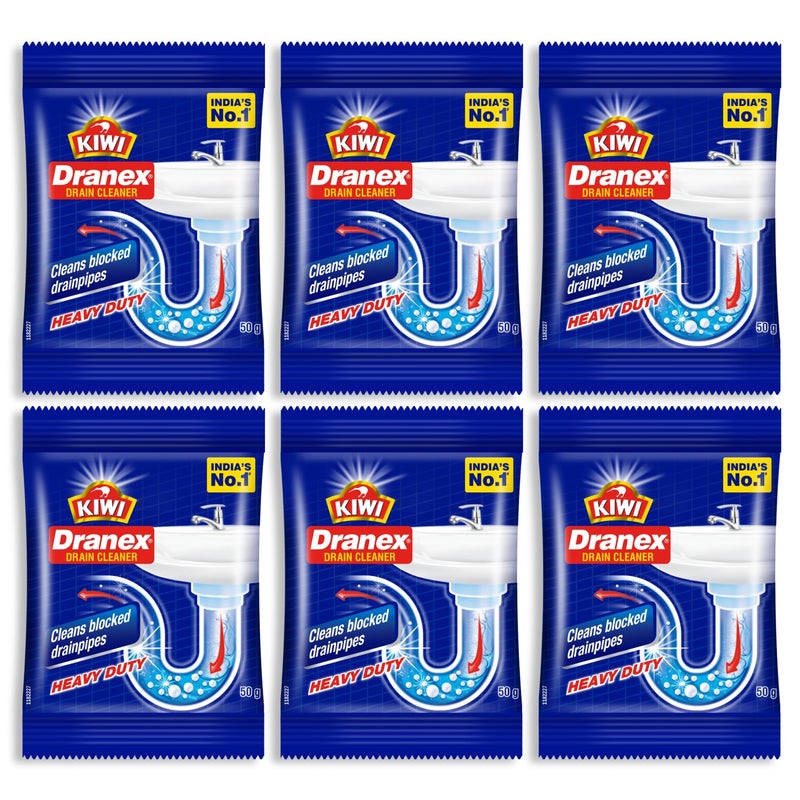 Kiwi Dranex Drain Cleaner 50g*6N - Image 2