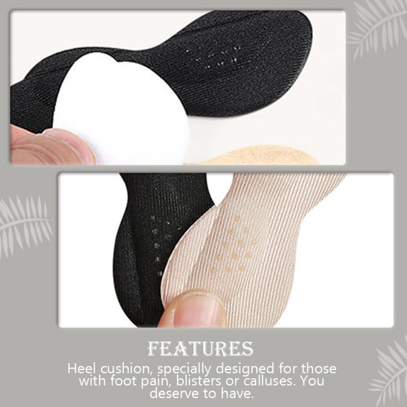 Self Adhesive Heel Pads 8 Pairs Invisible Cushion For Blister Prevention Foot Care - Image 5