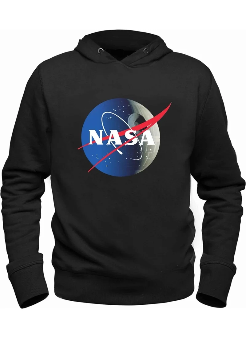 Alfa Tshirt Alpha Tshirt NASA Hooded Kids Sweatshirt