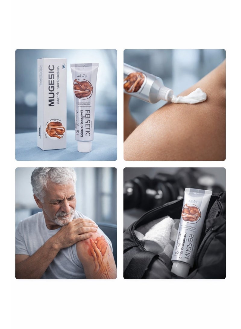 SPI Mugesic Fast Acting Massage Cream for Muscle Pain Relief - 100g - Image 3