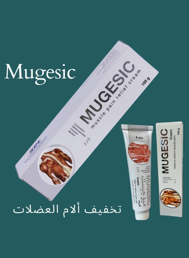 SPI Mugesic Fast Acting Massage Cream for Muscle Pain Relief - 100g - Image 4