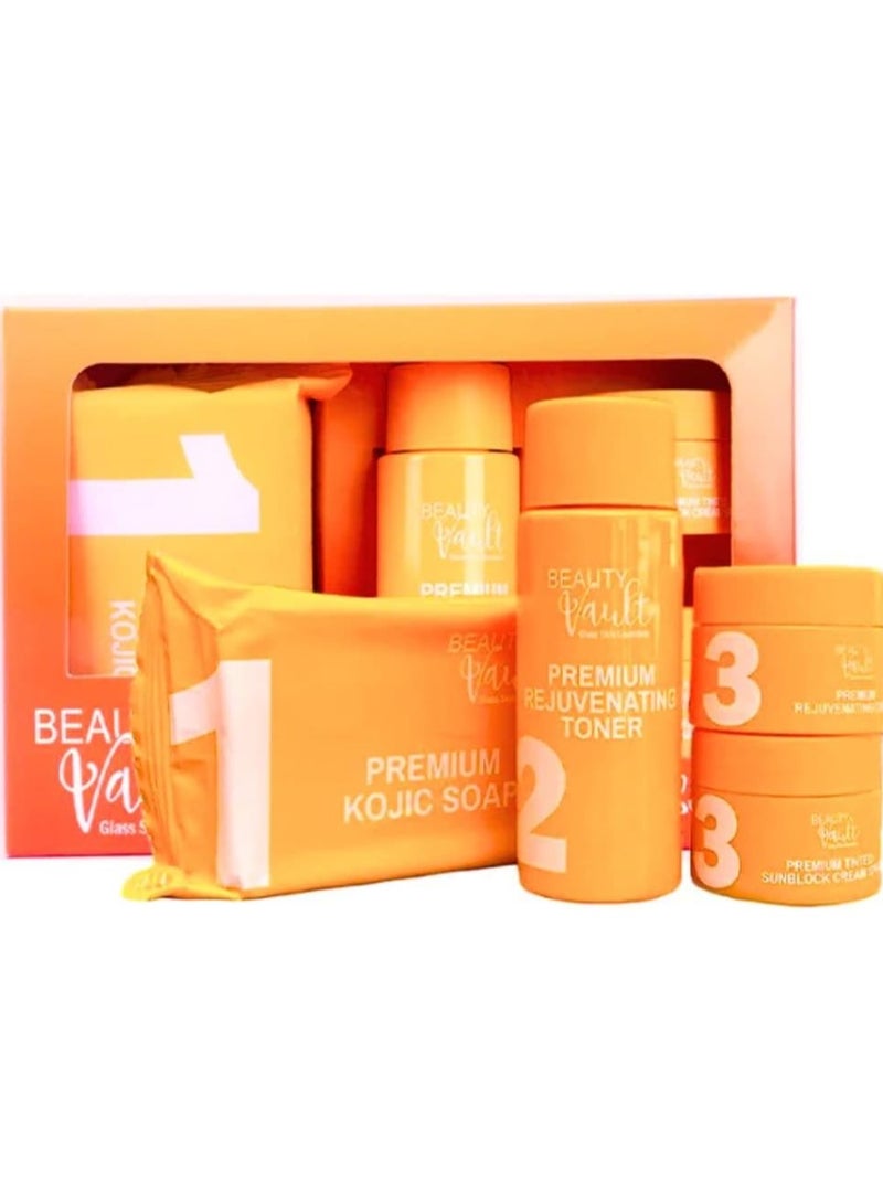 Beauty Vault Glass Skin Essentials Rejuvenating Set / Whitening Maintenance Set - Image 4