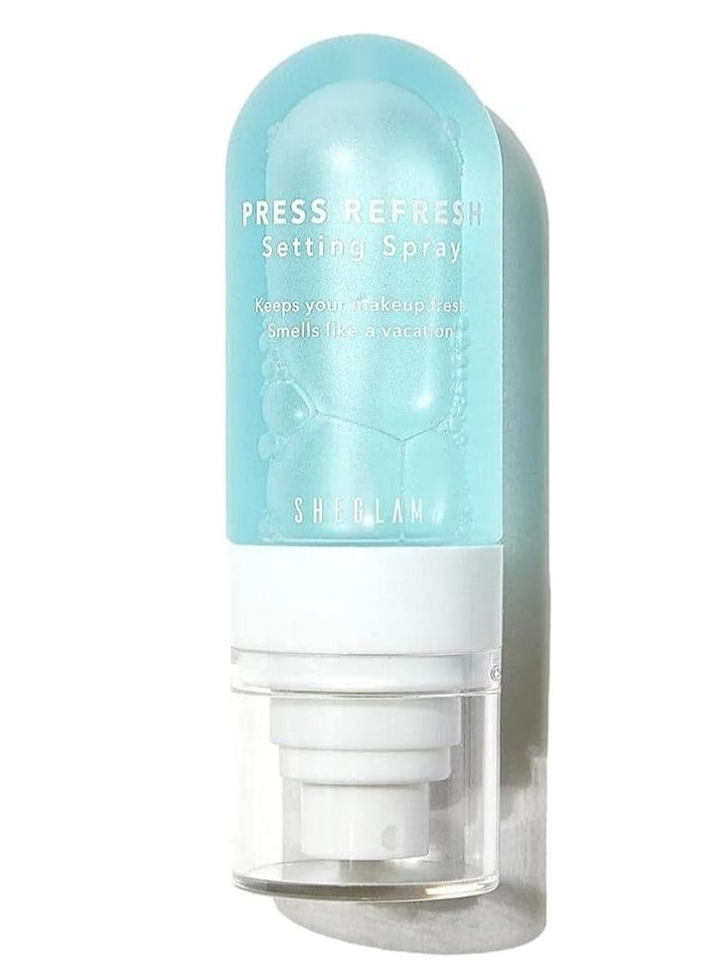 SHEGLAM Press Refresh Setting Spray Blue - Image 1