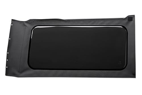 Bestop 5830635 OE JL Replacement Windows  Jeep 2018Current Wrangler JL Quarter Right Hand 2Door Black Vinyl Tinted - Image 1