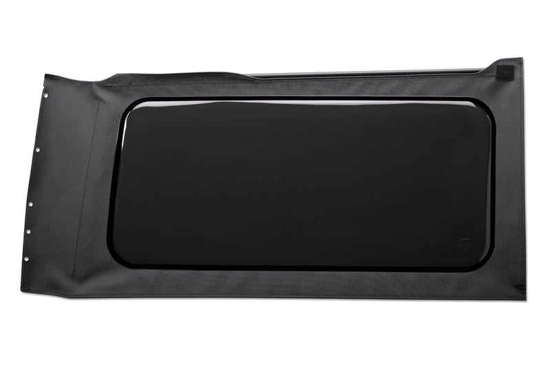 Bestop 5830635 OE JL Replacement Windows  Jeep 2018Current Wrangler JL Quarter Right Hand 2Door Black Vinyl Tinted - Image 2