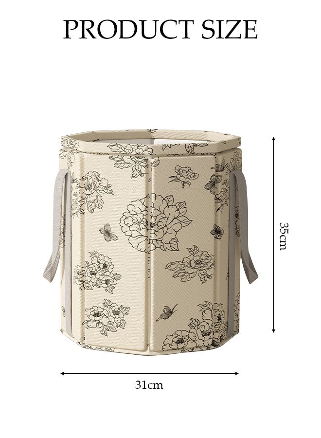 DUNISO Foldable Foot Bath Tub,Portable Foot Bath Bucket with Sturdy Handle,Insulated Foot Soaking Bucket with Carrying Bag，for Home Travel Outdoor Camping - Image 2