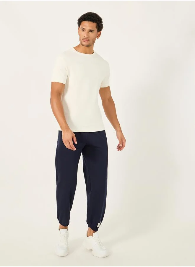 ستايلي Solid Interlock Cotton Regular Fit T-Shirt