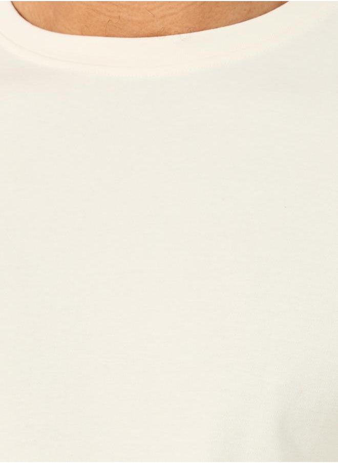 Styli - Solid Interlock Cotton Regular Fit T-Shirt - Image 1