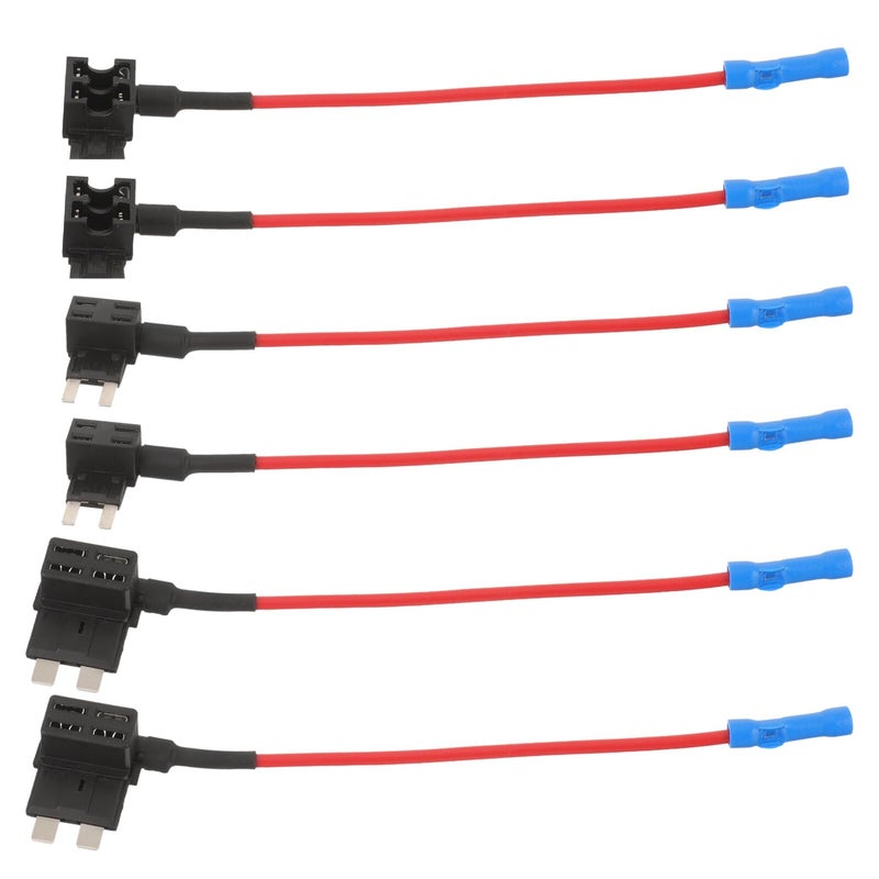 6Pcs Heavy Duty Fuse Tap Kit With Dual Slot Design For Easy Installation In Cars - Image 2